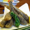 めひかりのから揚げセット 割烹 高浜