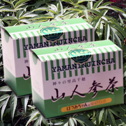 山人参茶 亀長茶園